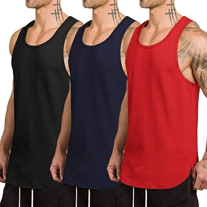 3-Pack Quick Dry Gym Vest (US Only)