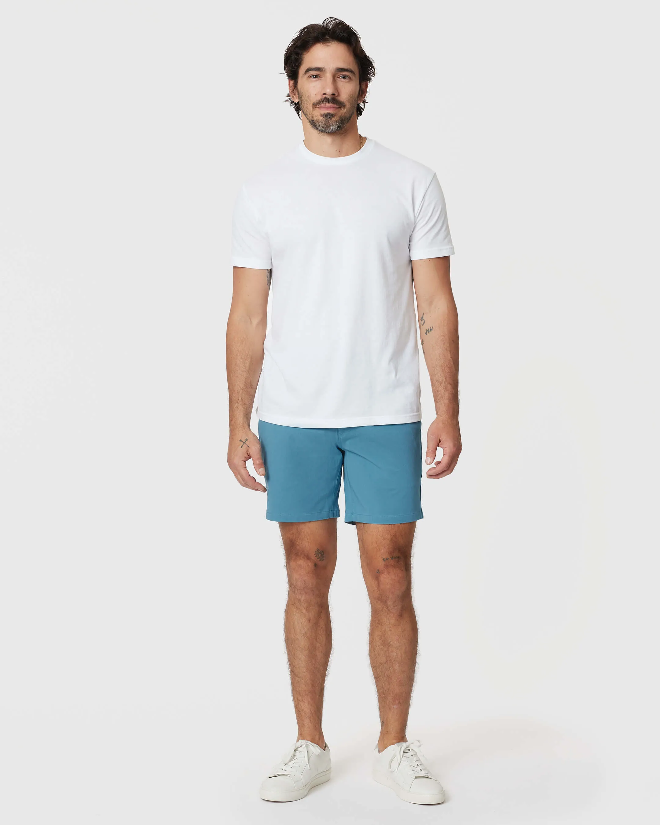 7" Harbor Classic Twill Shorts