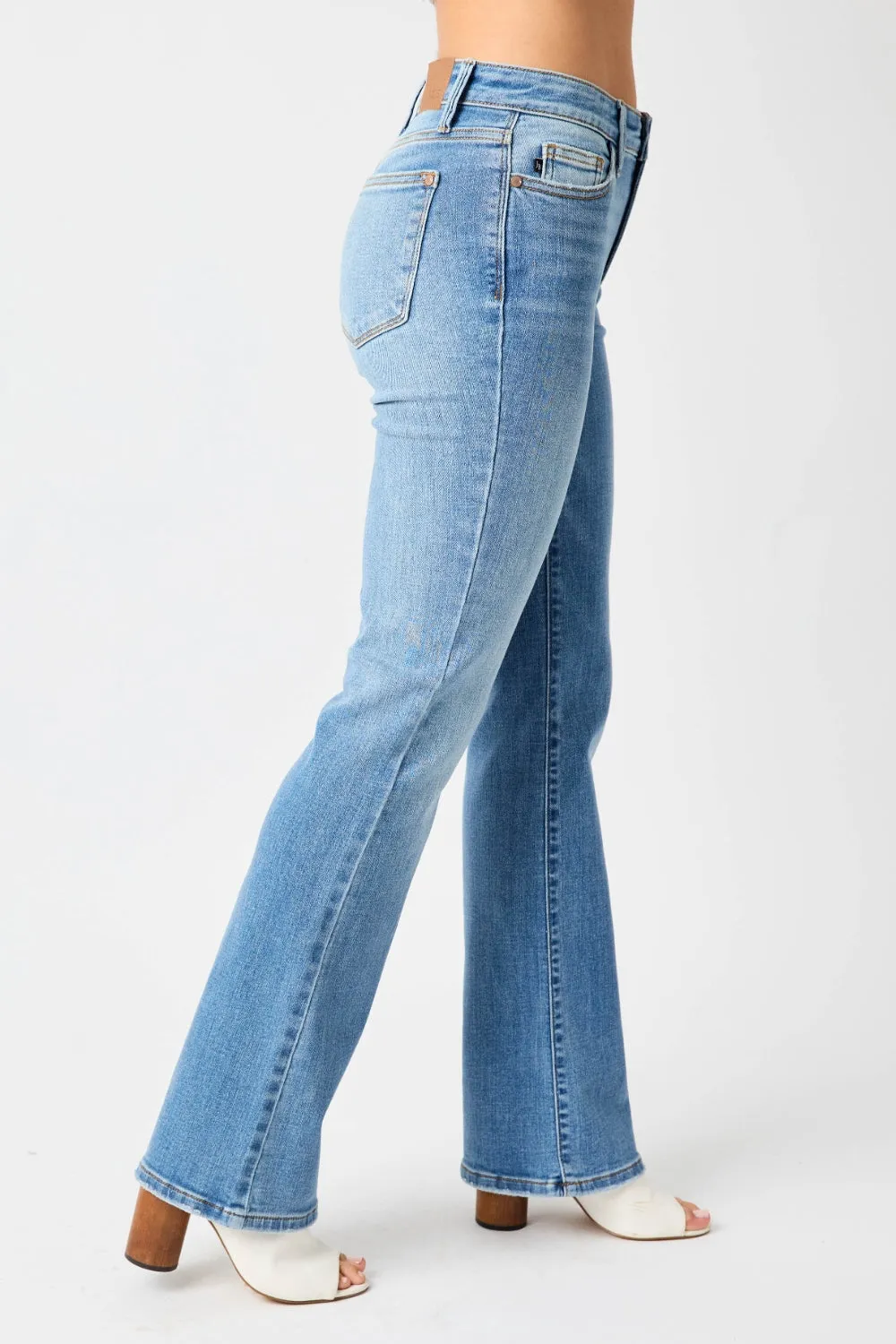 Amberly High Waist Straight Jeans by Judy Blue