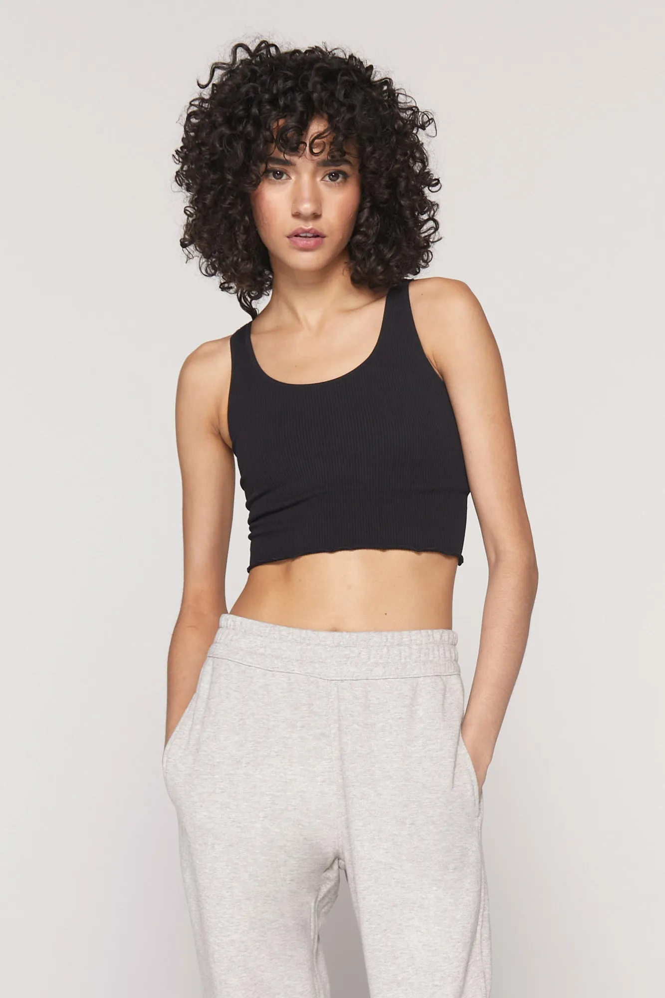 Amor Seamless Crop Tank