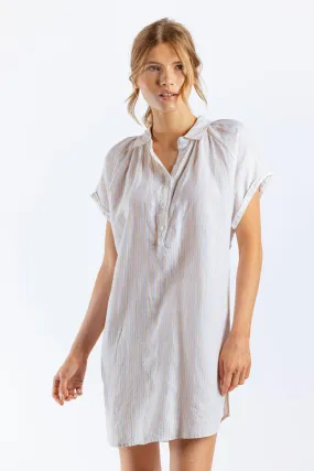 Ashby Dress ~ Skyway Stripe