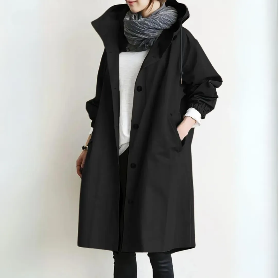 BAXTER STYLISH WINDBREAKER TRENCHCOAT