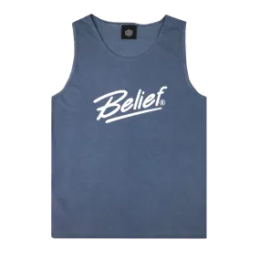 Belief NYC Team Tank Top Blue Jean