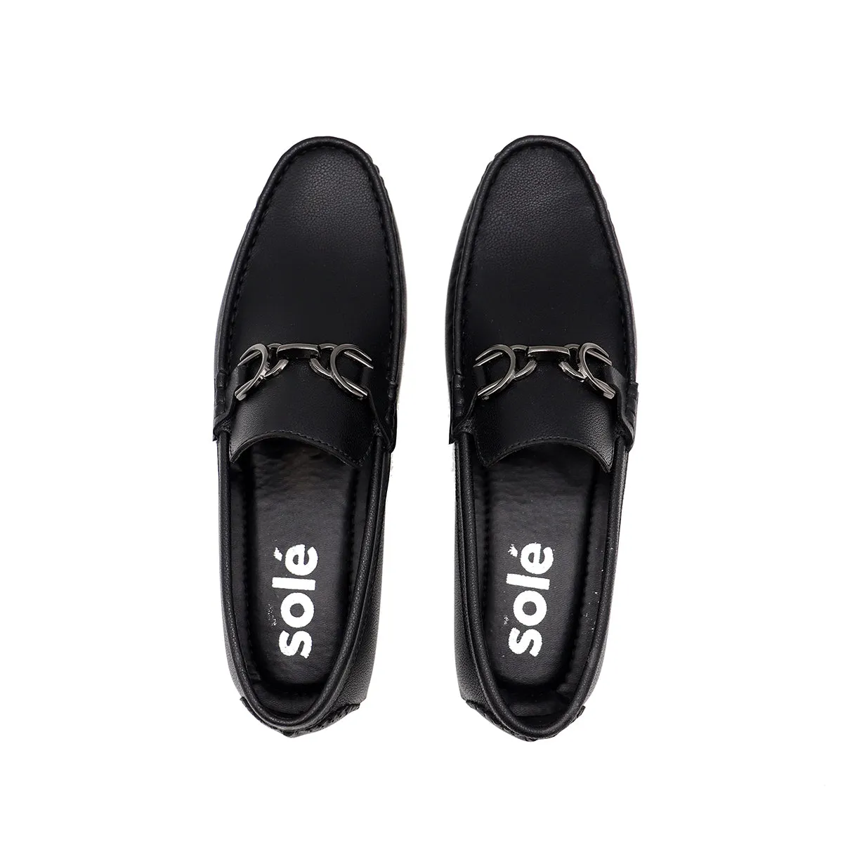 Black Casual Slip On  165105