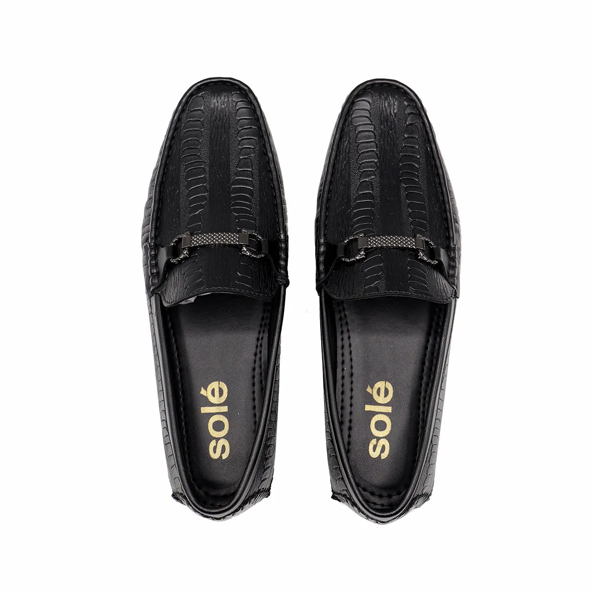 Black Casual Slip On  165136