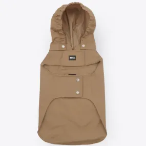 Boss Raincoat for Dogs (Camel)