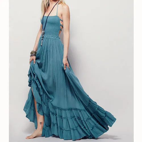 Breezy Boho Maxi Dress