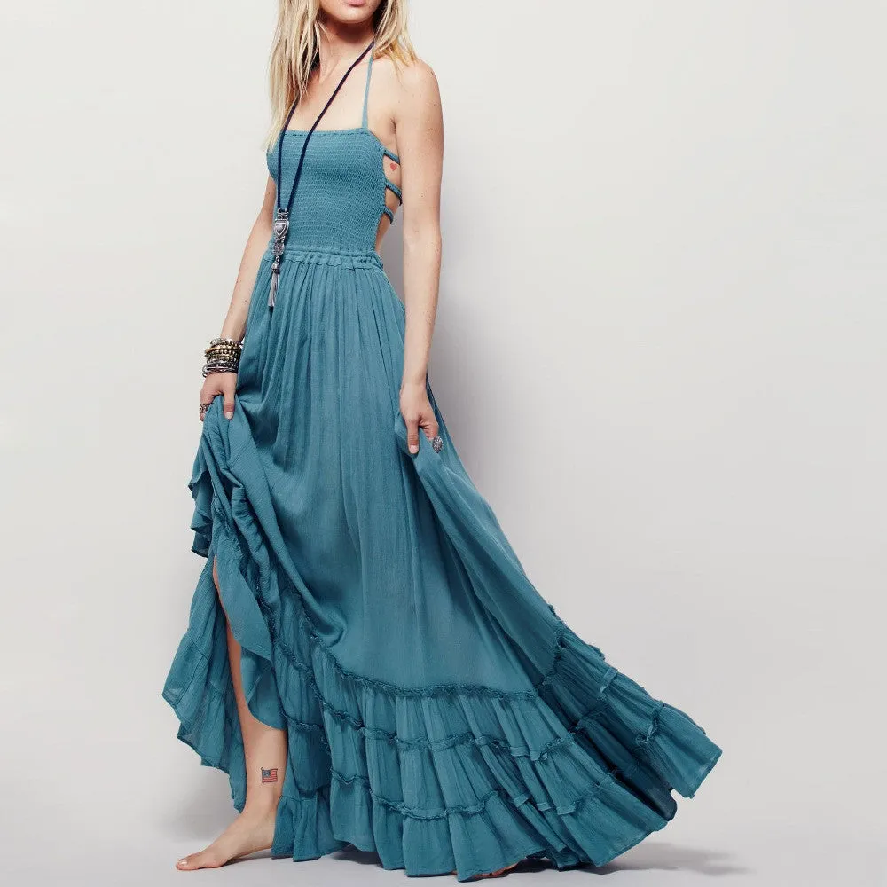 Breezy Boho Maxi Dress