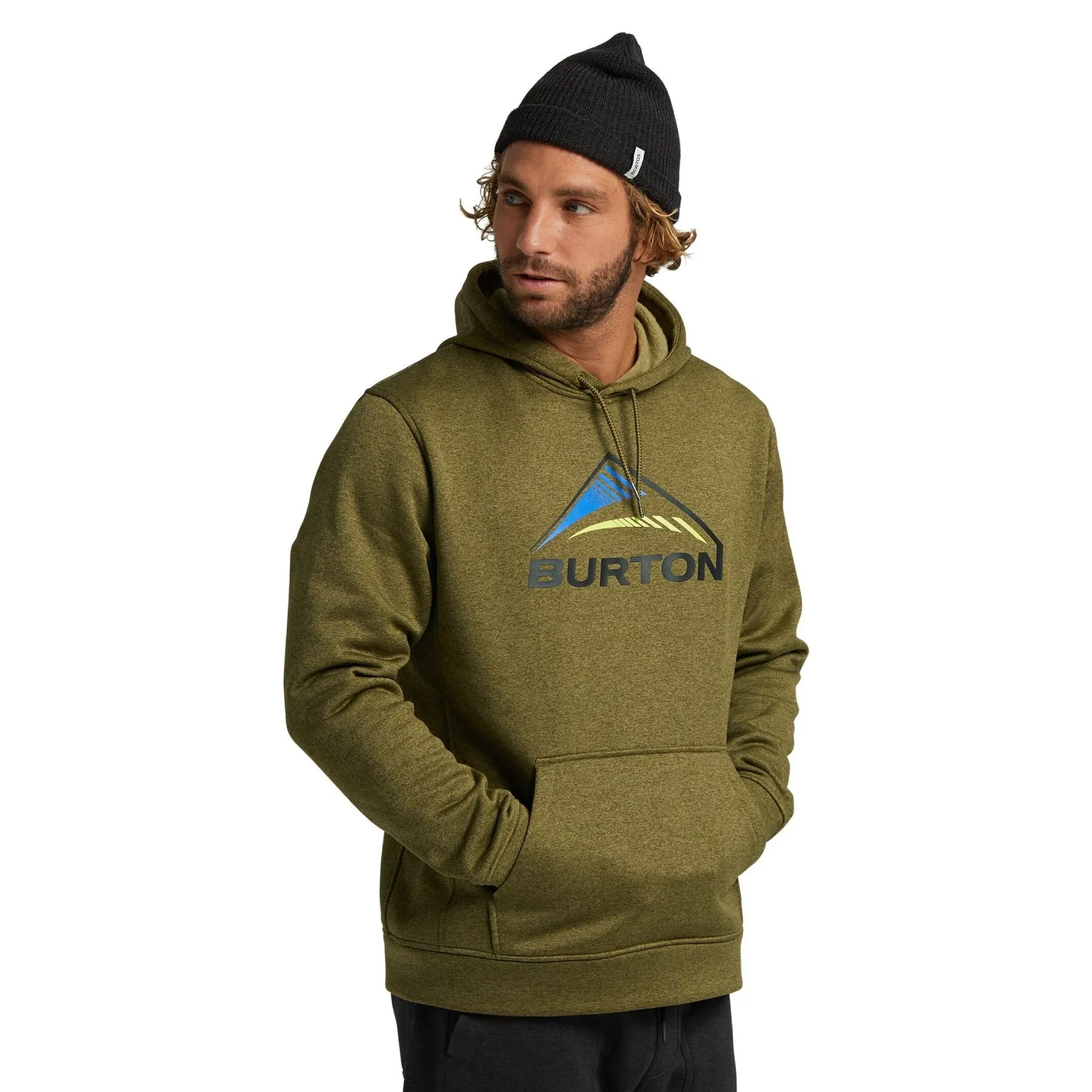 Burton Mens Oak Seasonal Pullover Hoodie 2021