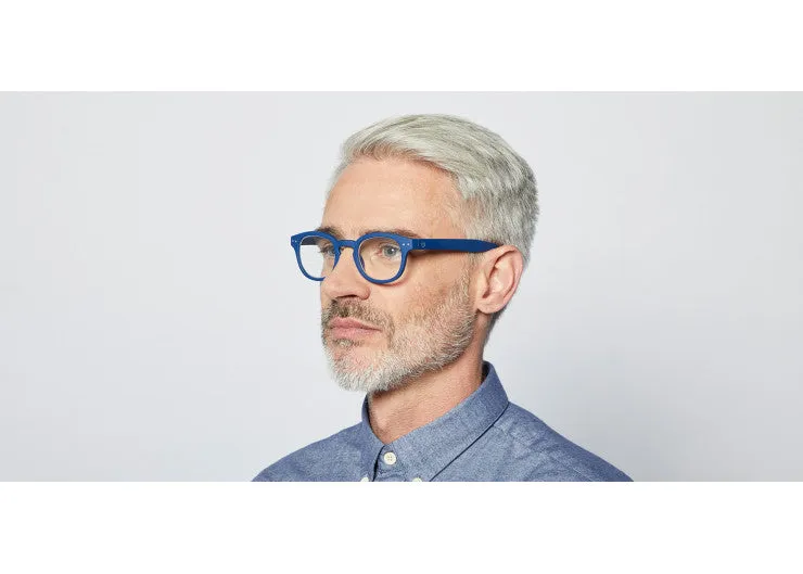 #C Izipizi Reading Glasses - Navy Blue