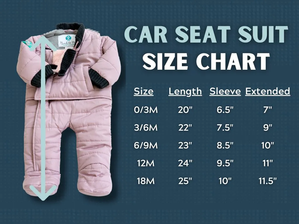 Car Seat Snowsuits