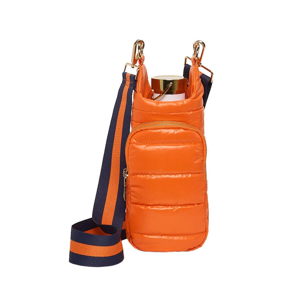 Clementine Orange Matte HydroBag® with Navy/Orange