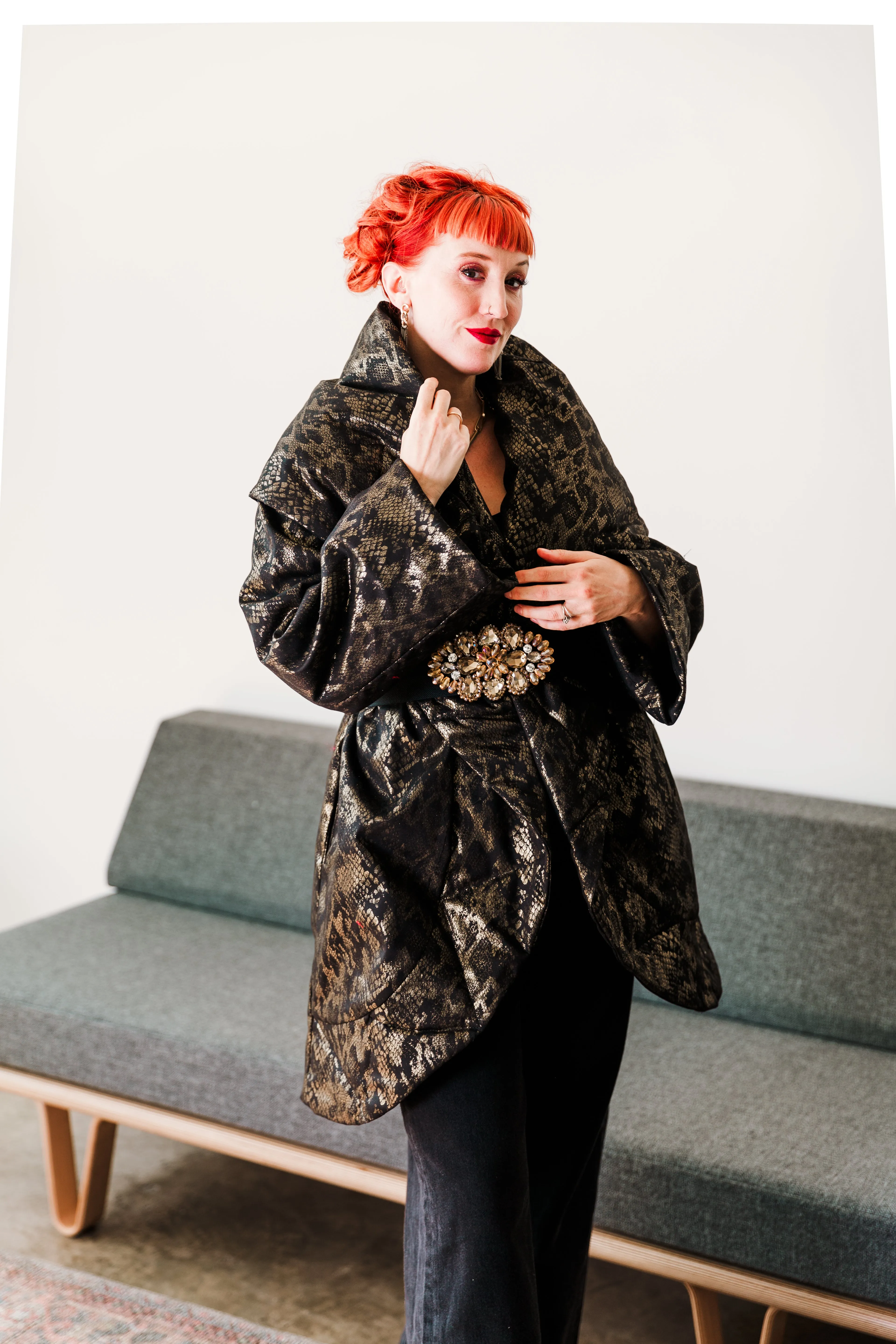 Cocoon Coat "Cleopatra"