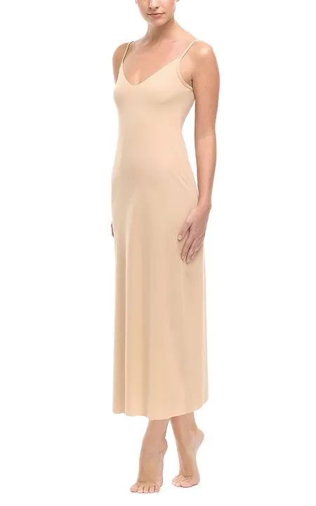 Commando Maxi Slip | BLACK | BEIGE