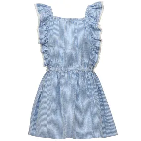 Cornflower Frilled Dress