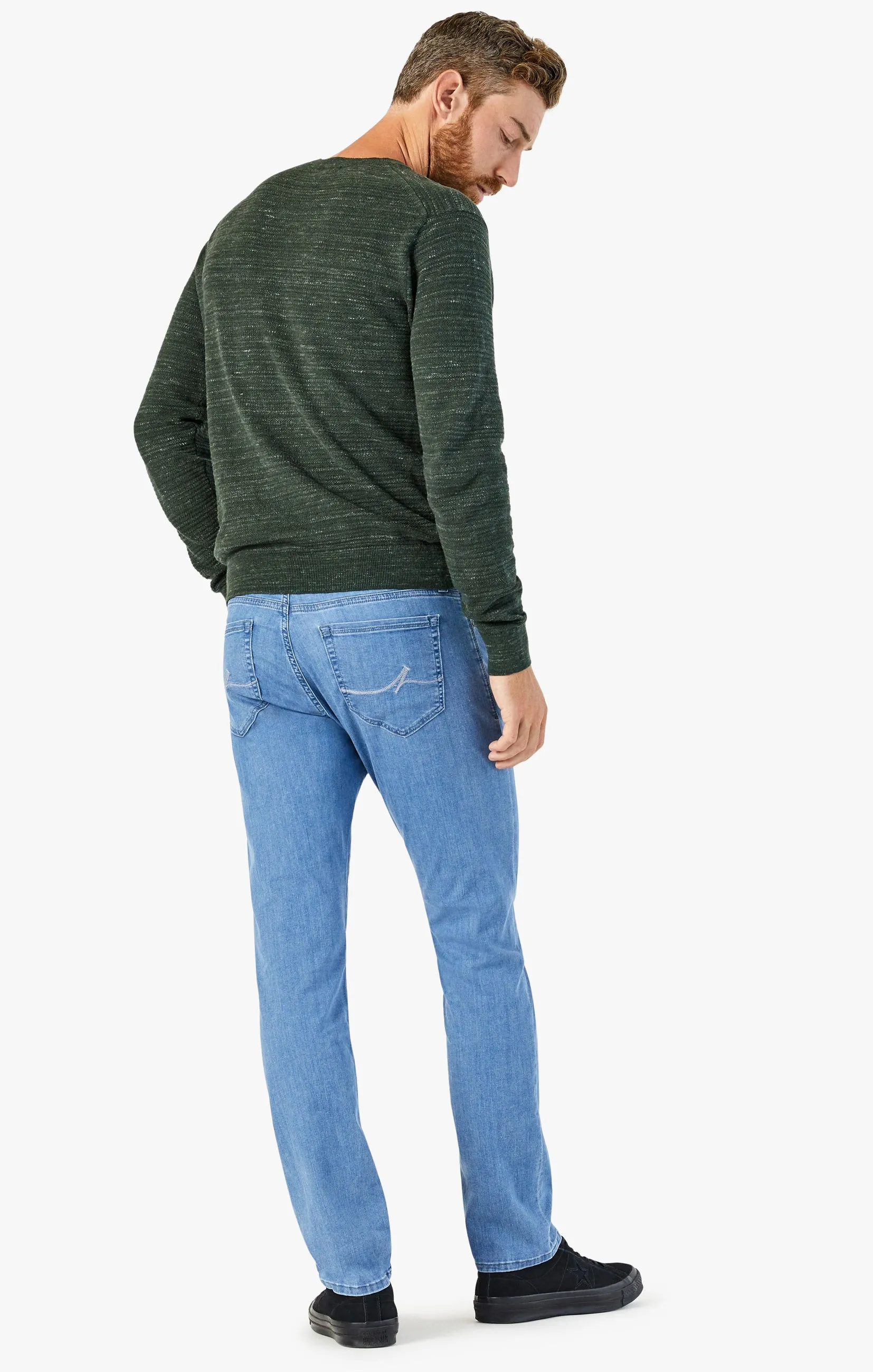 Courage Straight Leg Jeans In Light Kona