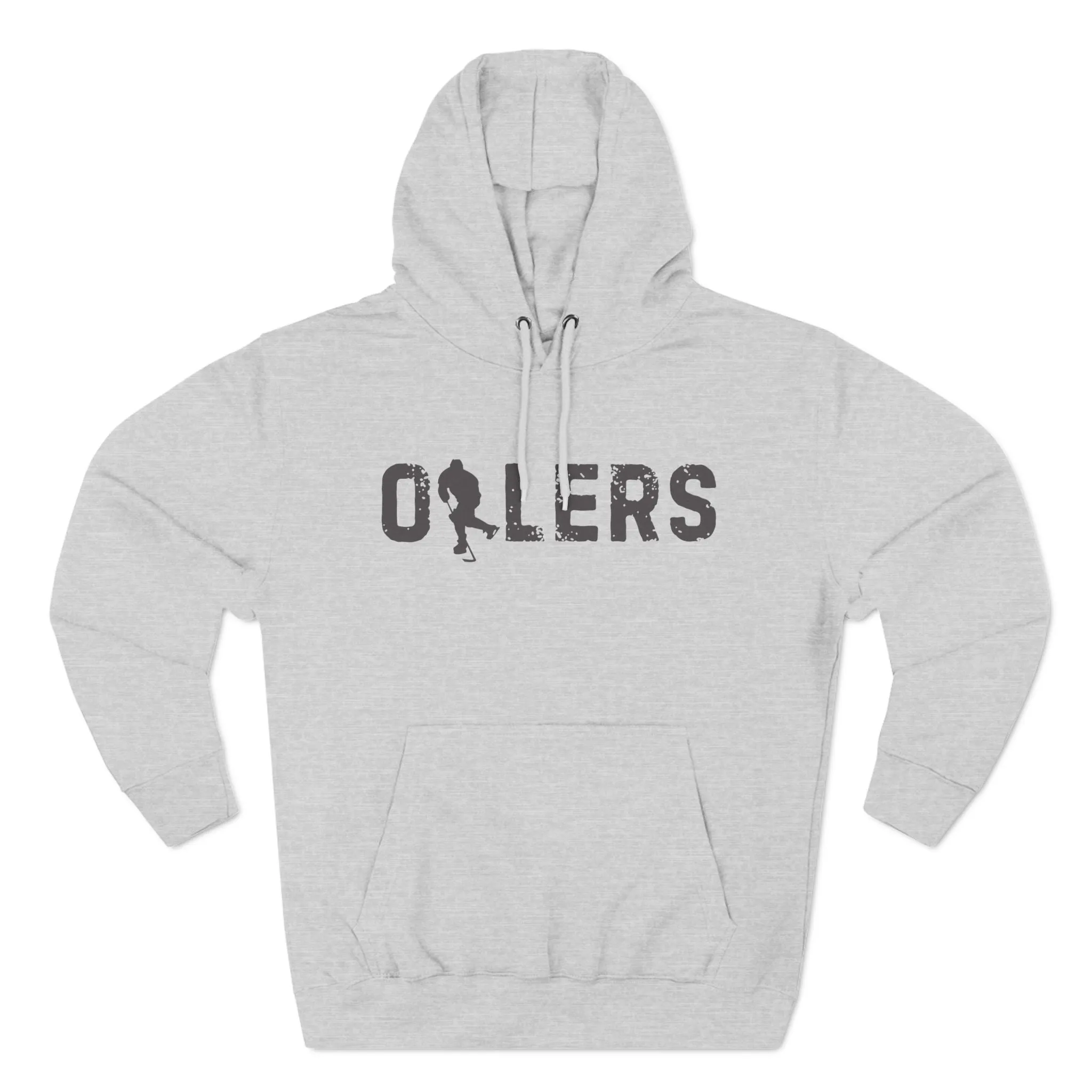 Dark Oilers Three-Panel Fleece Unisex Hoodie