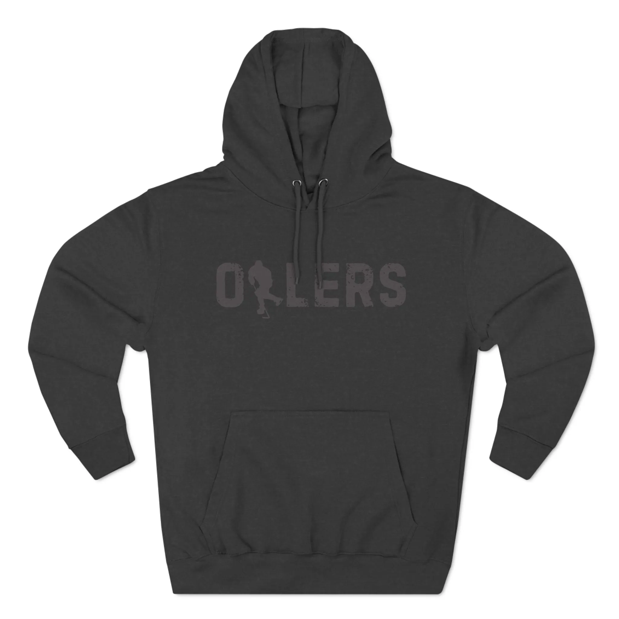 Dark Oilers Three-Panel Fleece Unisex Hoodie