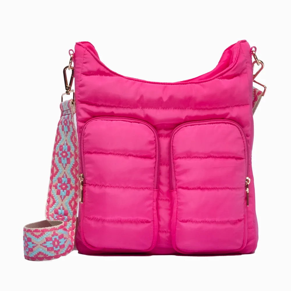 Dark Pink HydroDouble® Crossbody Bag