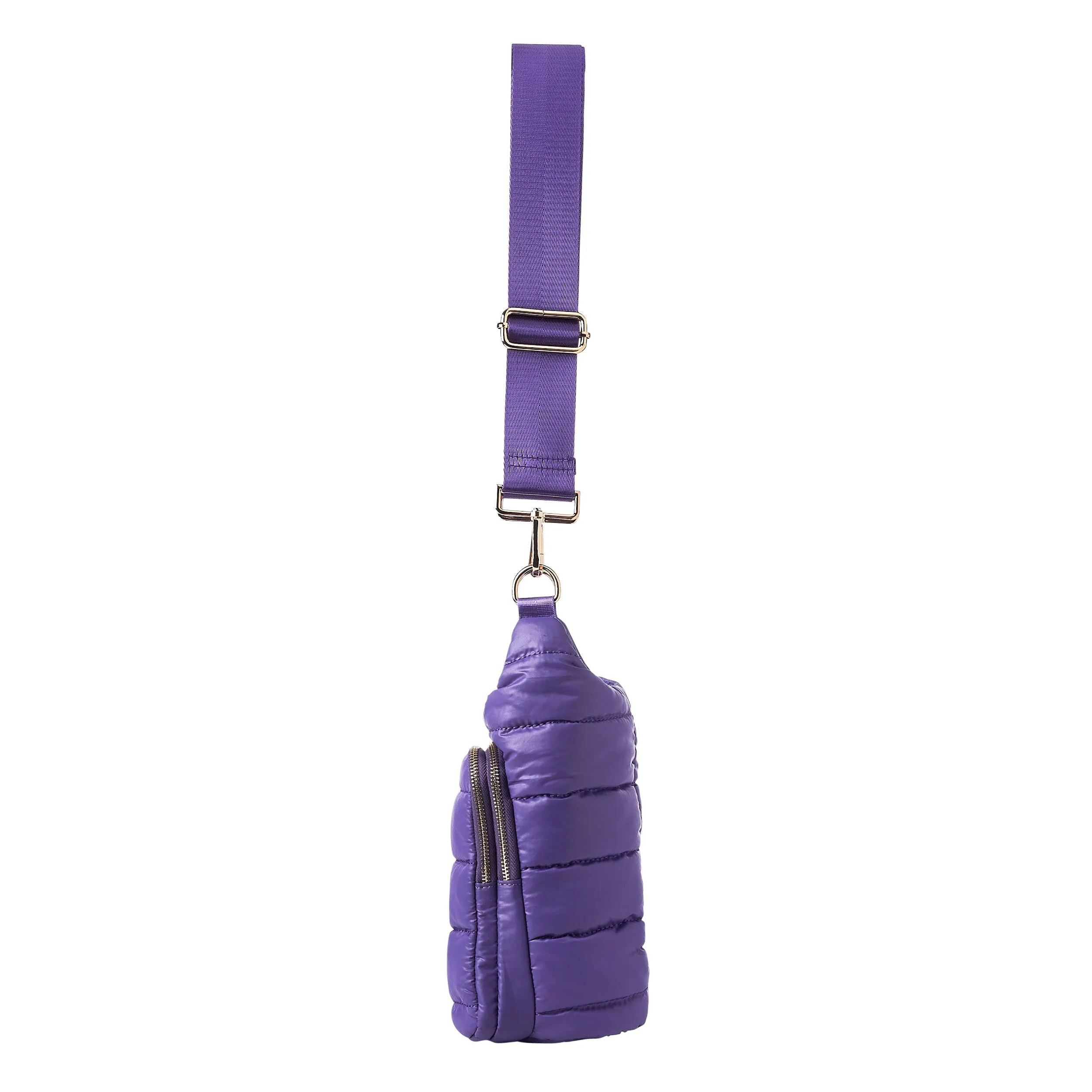 Deep Violet Matte HydroBag® with Matching Solid Strap