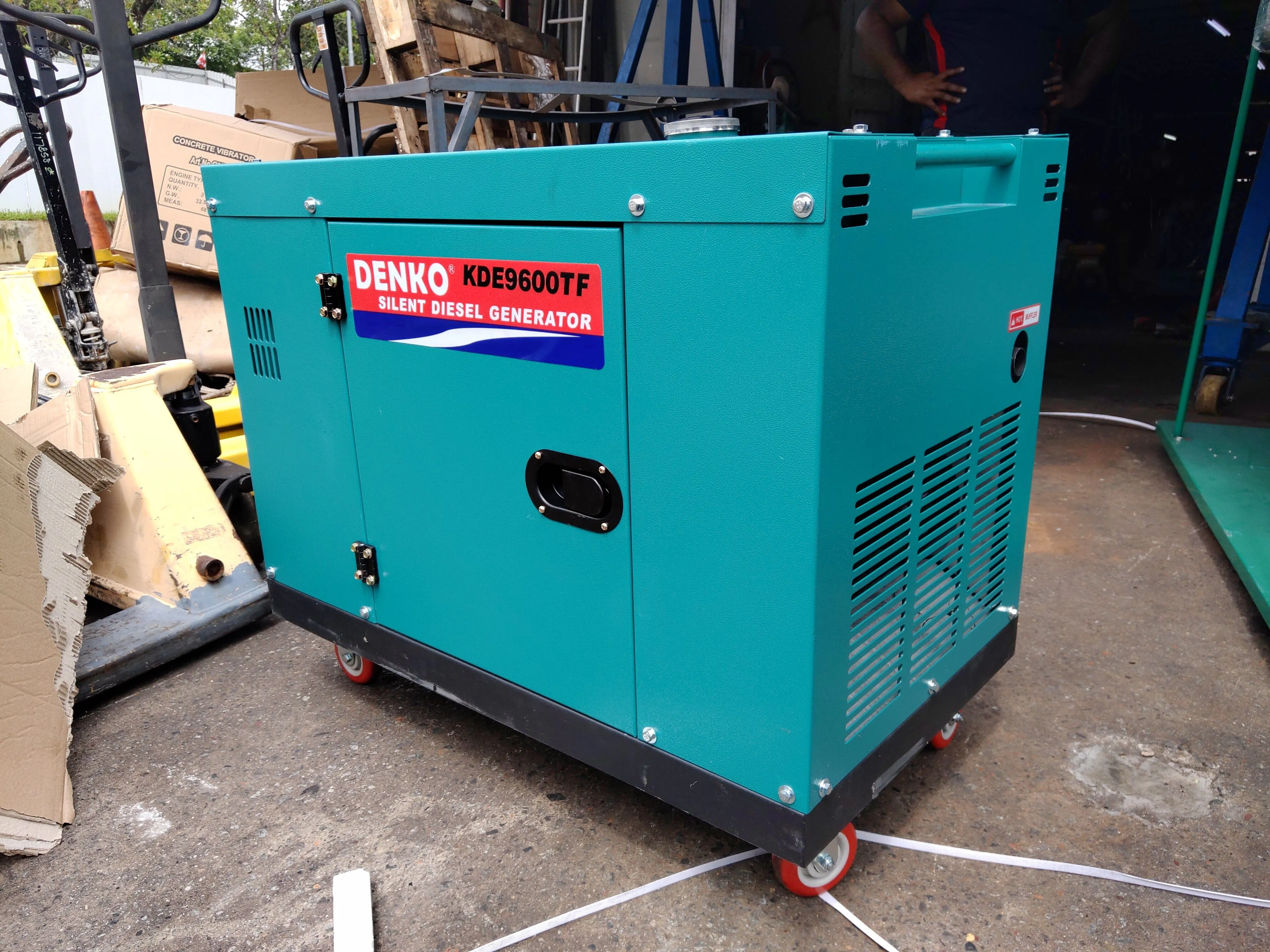 Denko 6Kva Diesel Generator with Electric Start (Comes With Battery) | Model : KDE9600TF