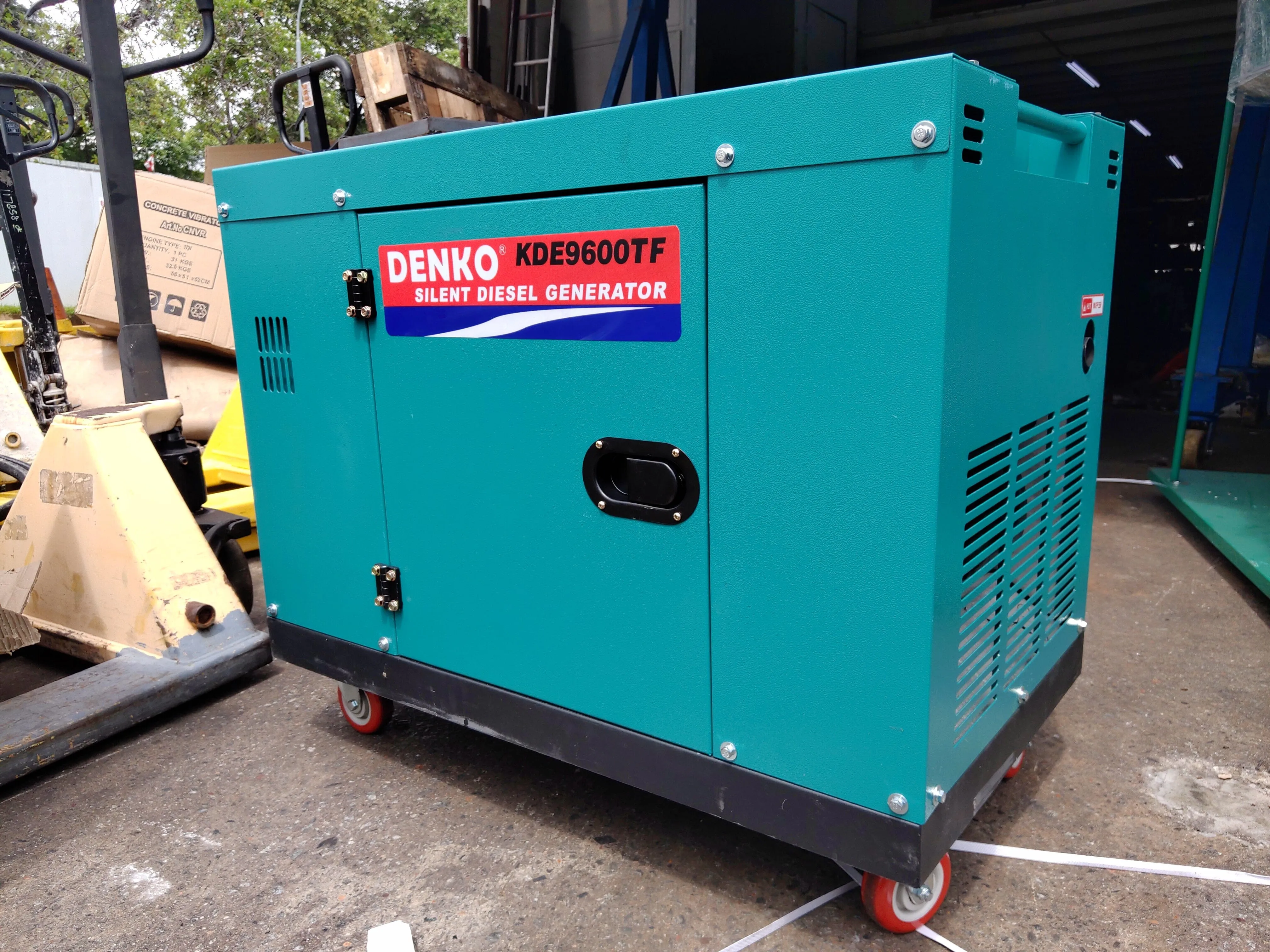 Denko 6Kva Diesel Generator with Electric Start (Comes With Battery) | Model : KDE9600TF