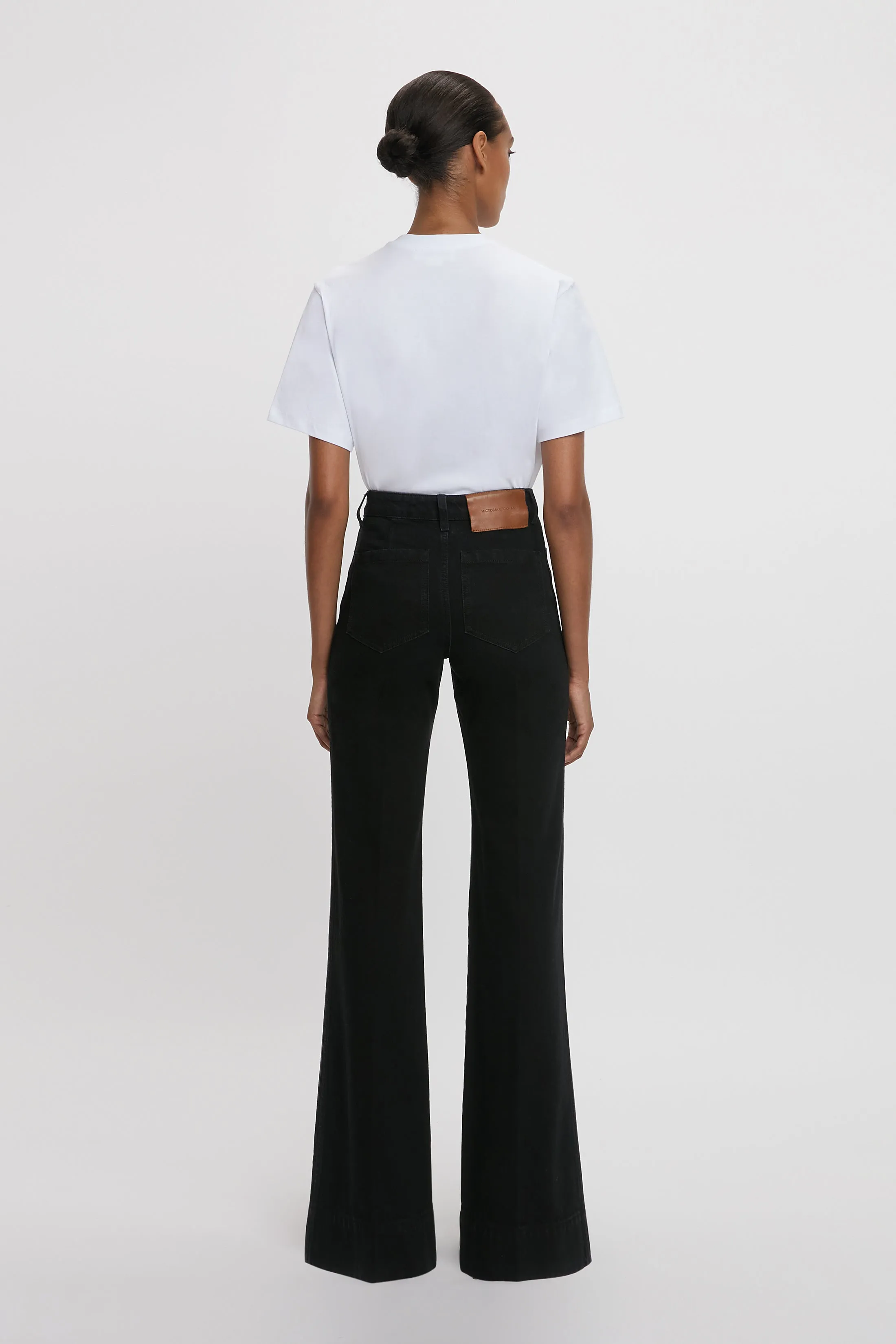 Exclusive Alina High Waisted Stretch Jean In Washed Black