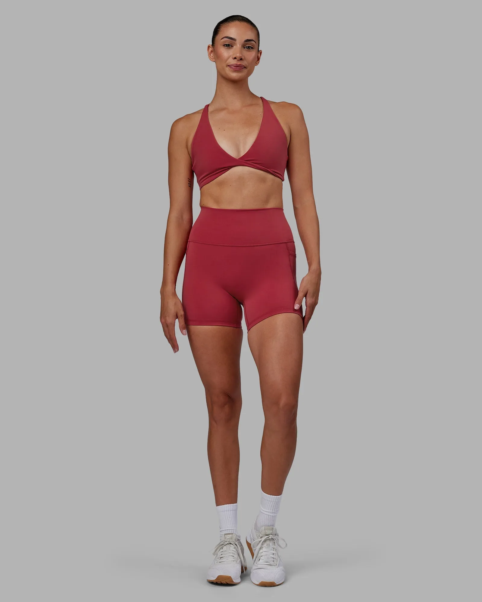 Fusion X-Length Shorts - Claret