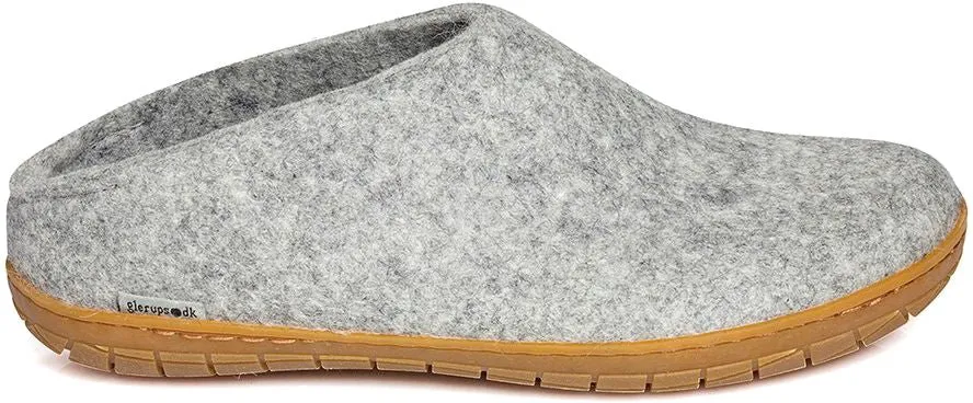 Glerups Slip-On Rubber Sole Grey