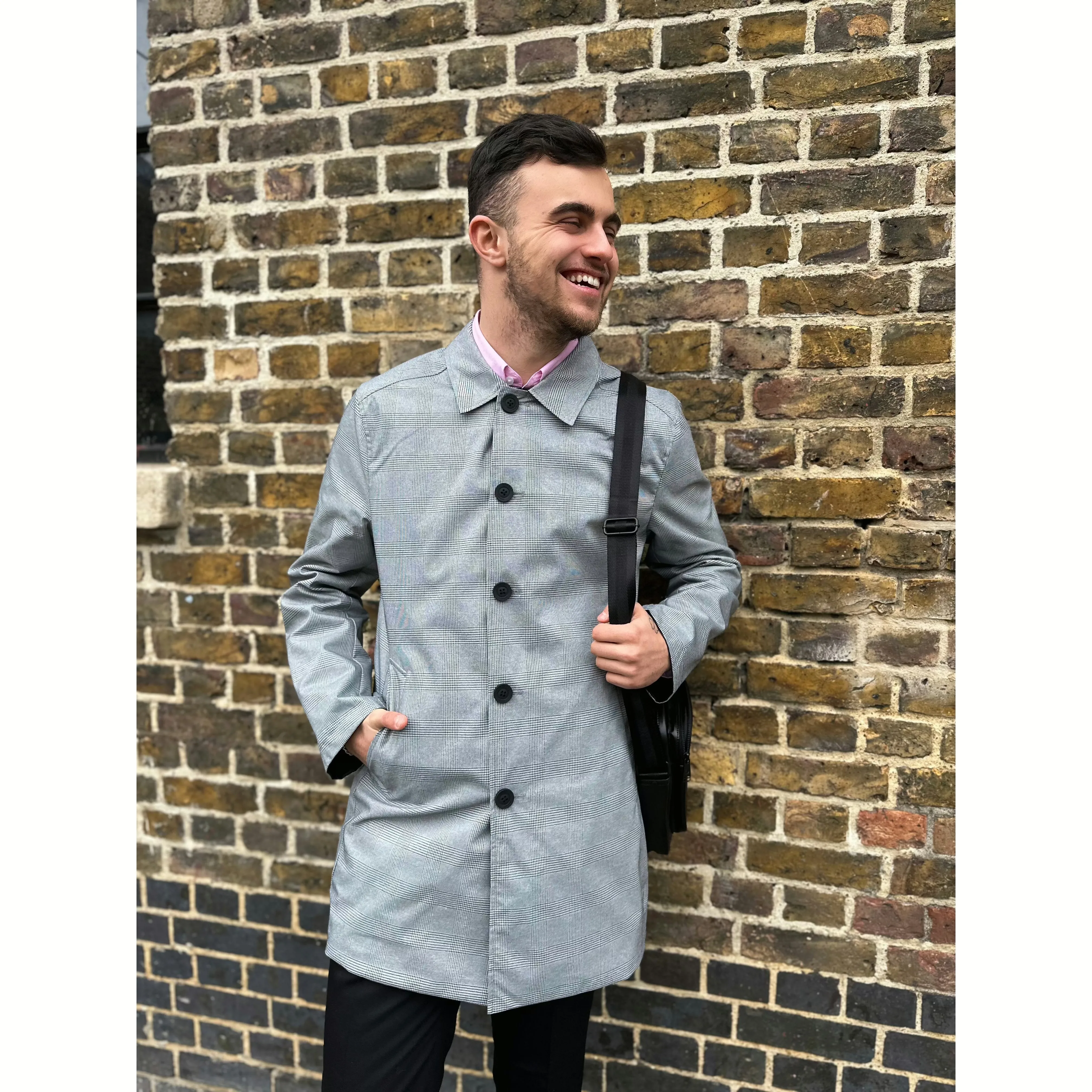 Guards - Montague Reversible Prince of Wales / Black - Raincoat