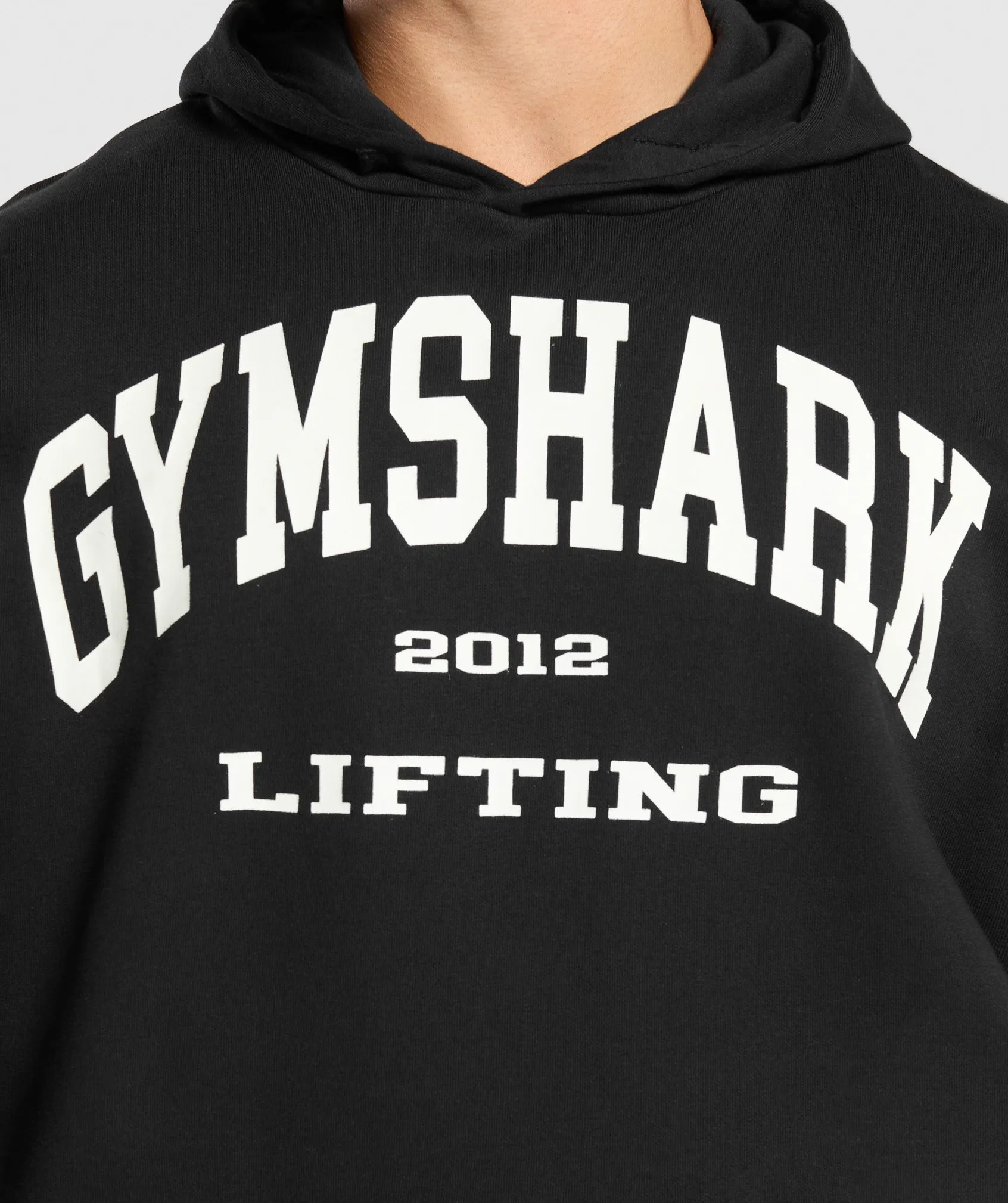 Gymshark 2012 Lifting Hoodie - Black