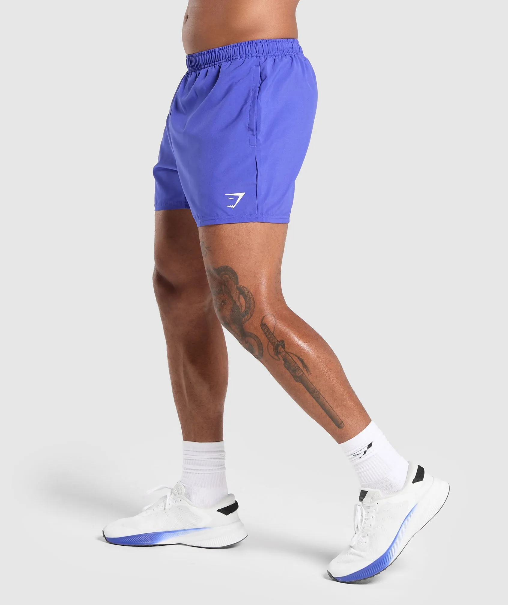 Gymshark Arrival 5" Shorts - Force Blue