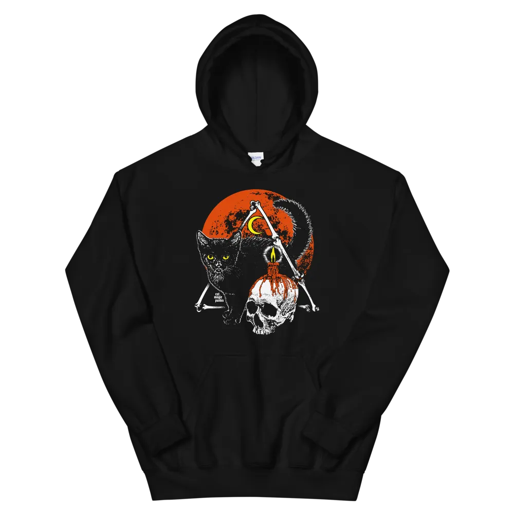 HALLOWEEN 2021: CAT MOON RISING Limited Edition Pullover Hoodie