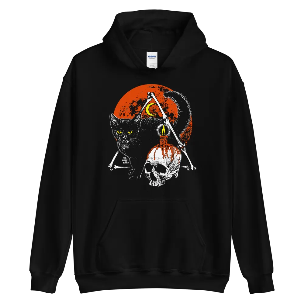 HALLOWEEN 2021: CAT MOON RISING Limited Edition Pullover Hoodie