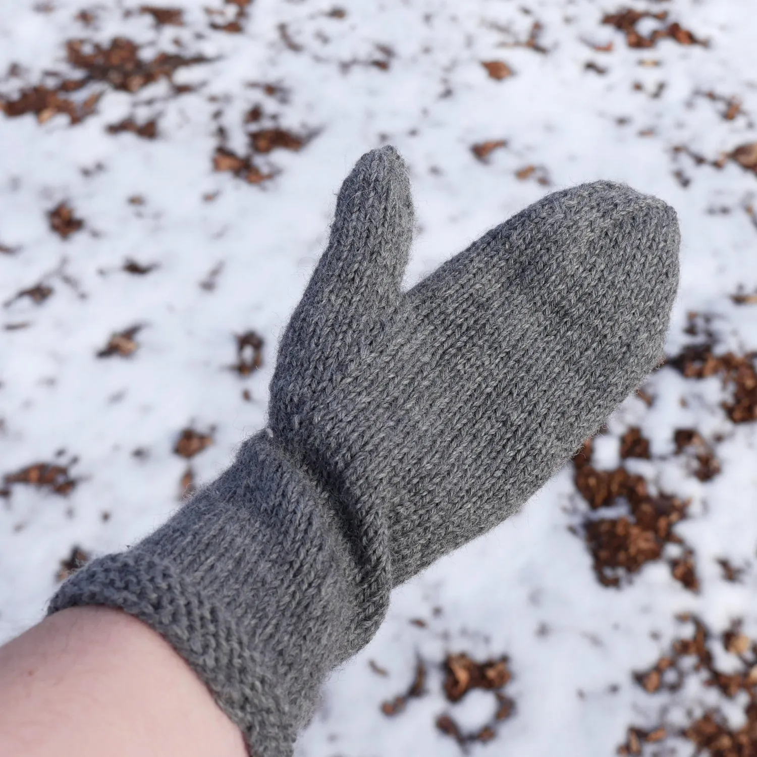 Handknit Mittens