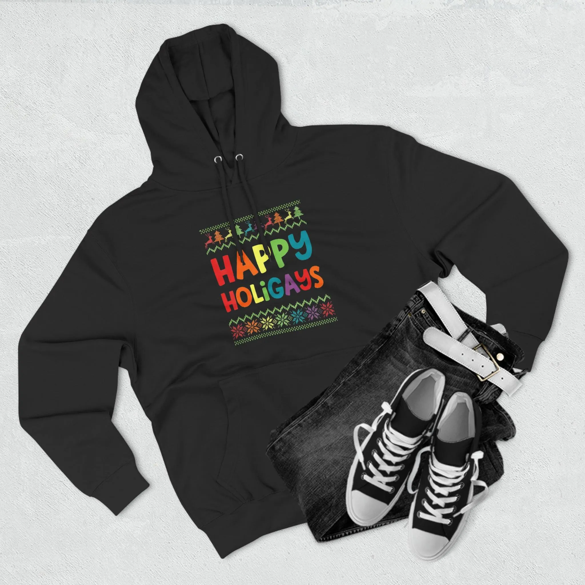 Happy Holigays Pullover Hoodie