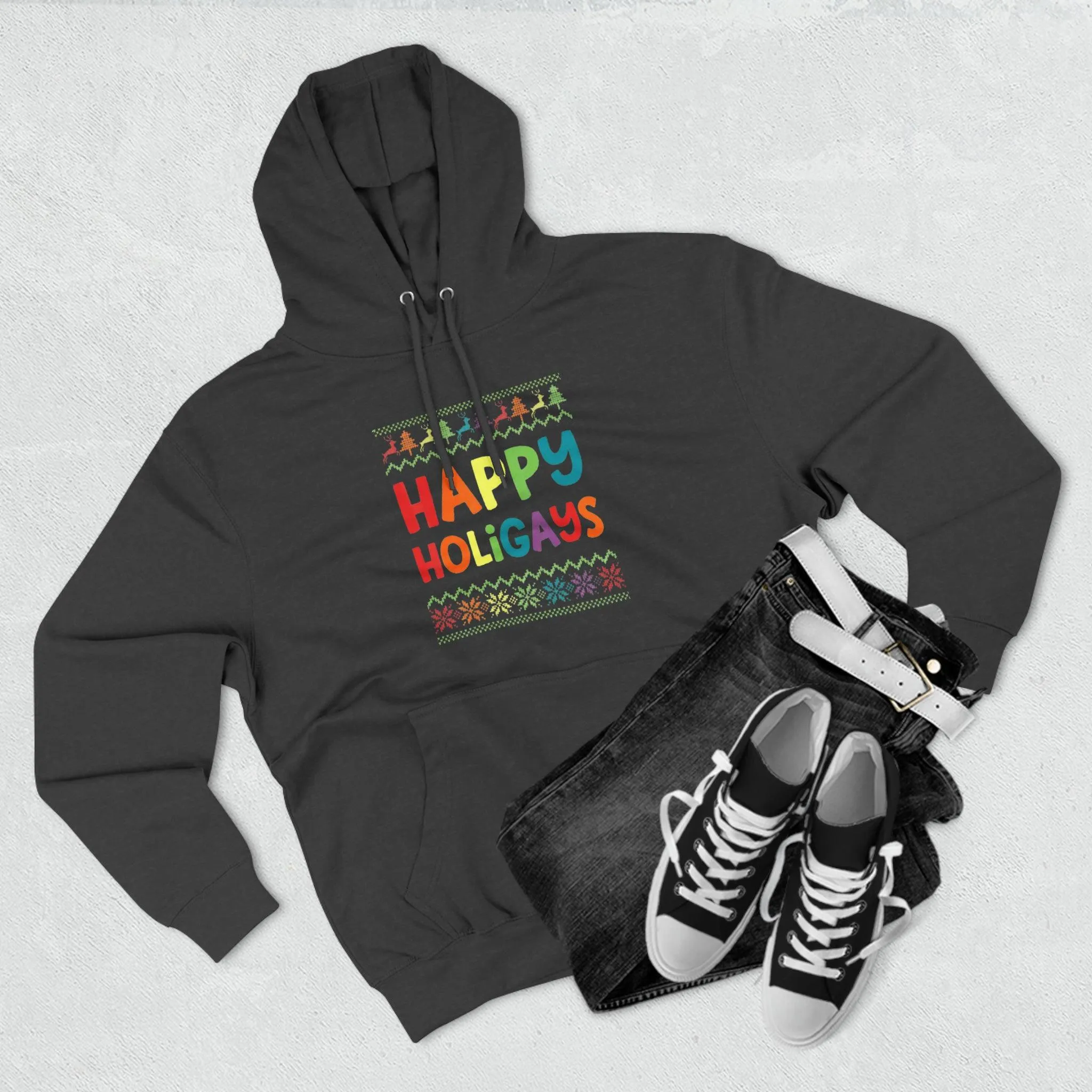 Happy Holigays Pullover Hoodie