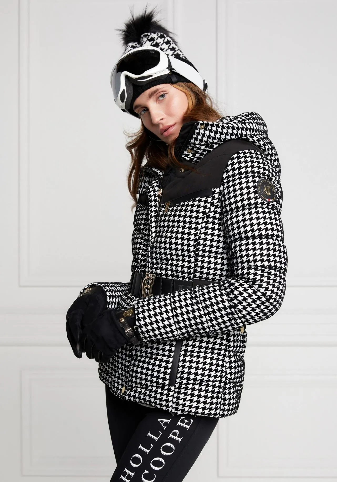 Holland Cooper Vermont Ladies Jacket in Houndstooth