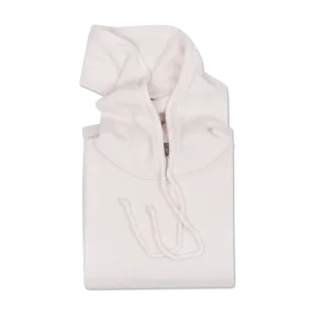 Hoodie in Off White Cashmere