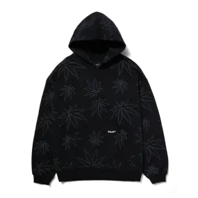 HUF Plantlife Fleece Hoodie Black