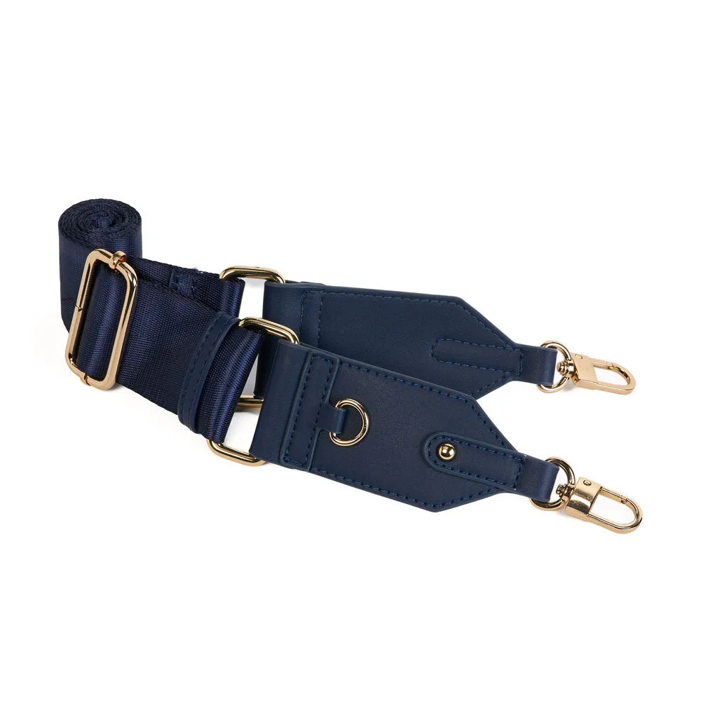 HydroBag® HANDLE™- Navy Matte with Solid Vegan Leather Strap