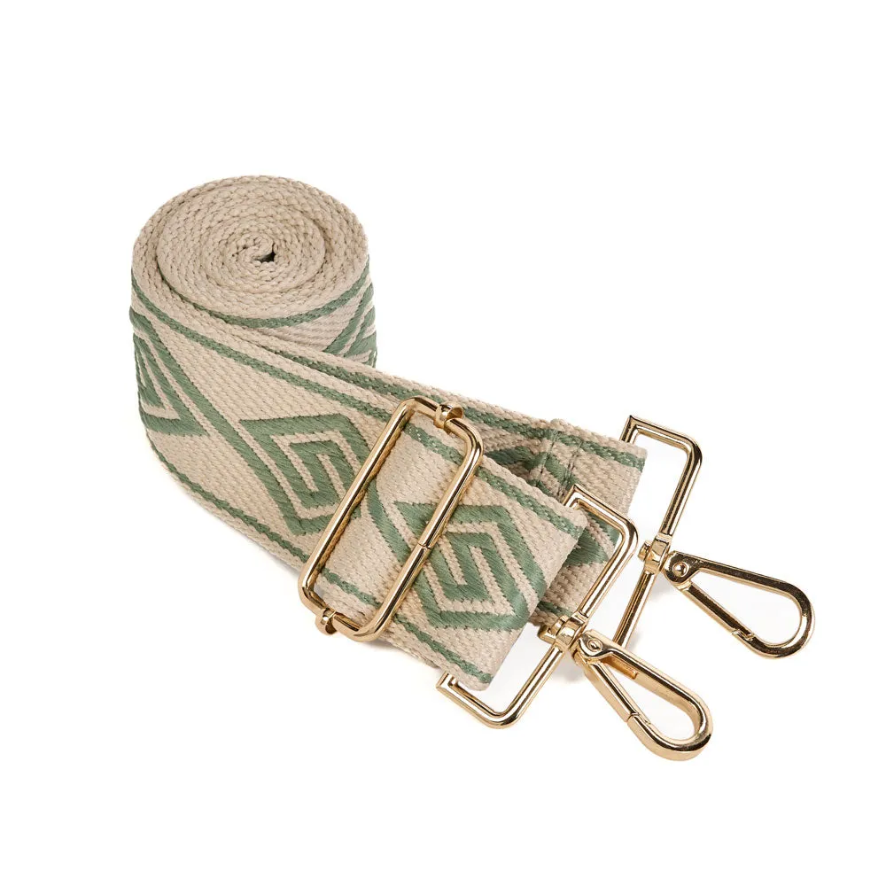 HydroBag® HANDLE™ - Sage Green with Sage and Tan Strap