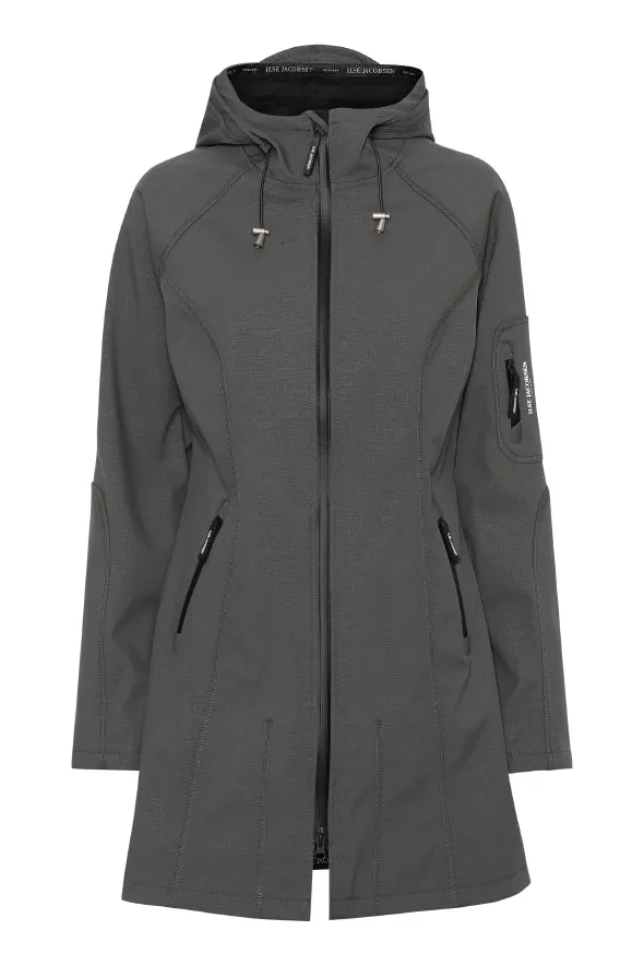 Ilse Jacobsen Rain 37 Raincoat in Dark Shadow