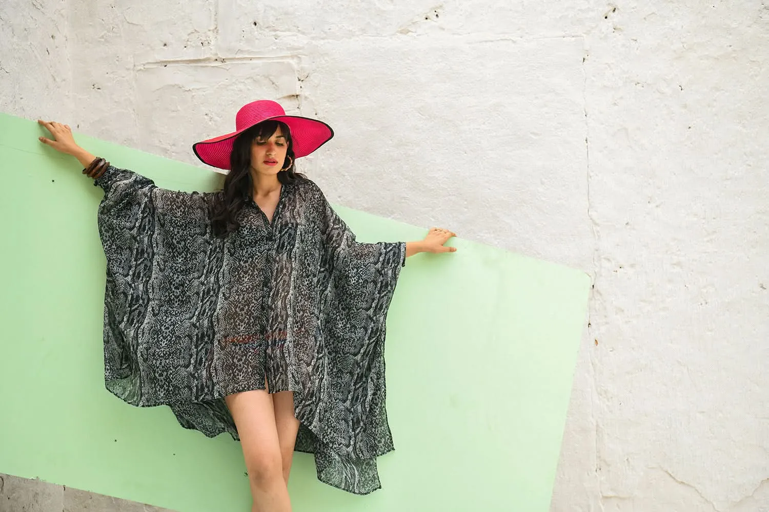 JASMINE - The Snake Skin Kaftan (Final Sale)