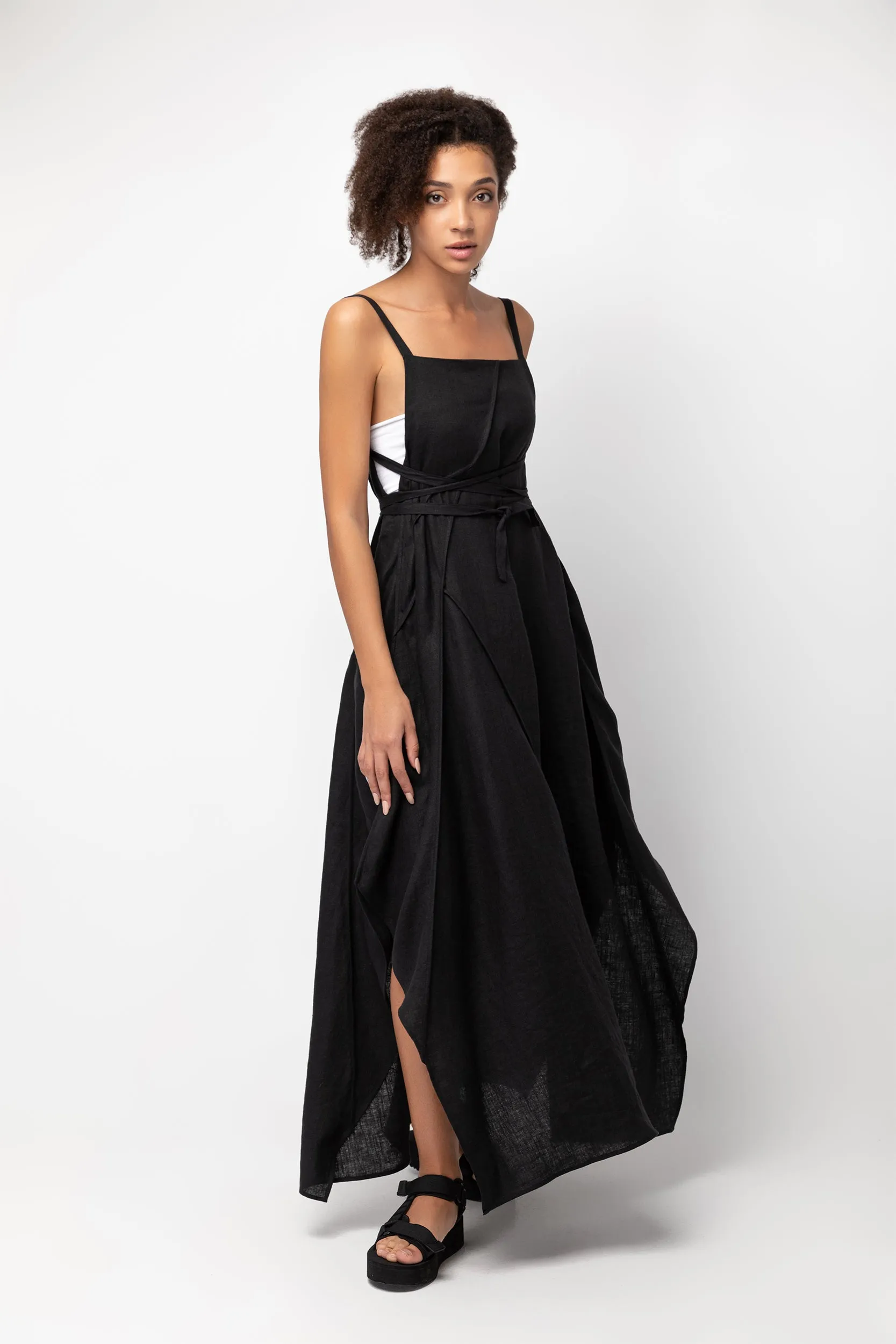 Kaze Dress Black