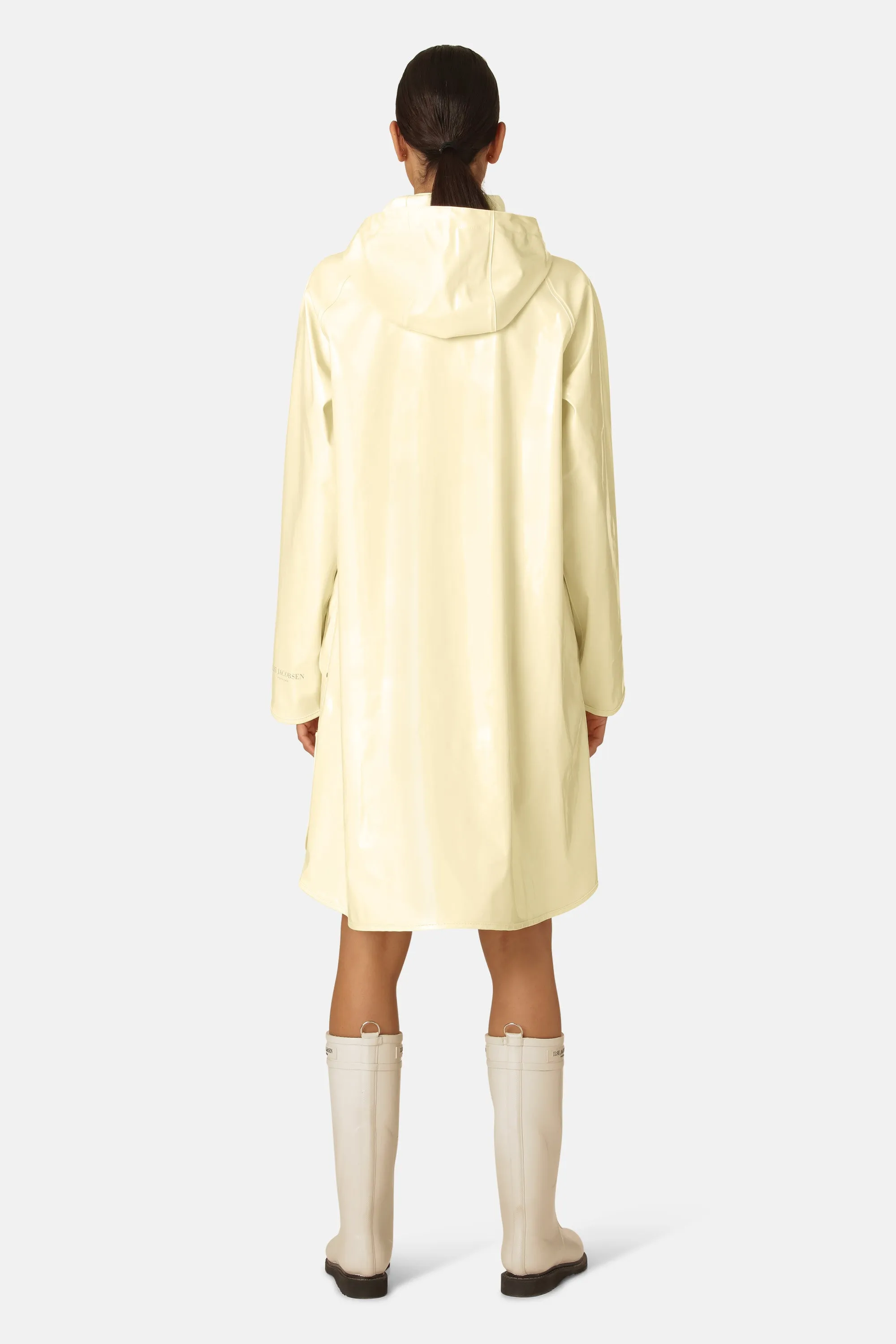 Long Raincoat - Double Cream