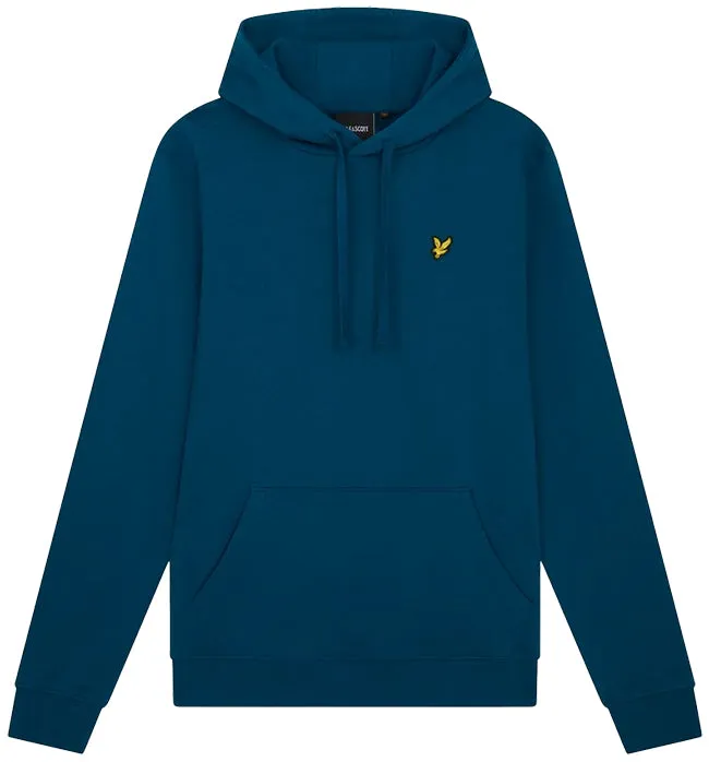 Lyle and Scott Mens Pullover Hoodie Apres Navy