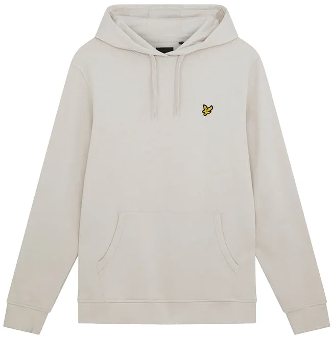 Lyle and Scott Mens Pullover Hoodie Light Mist