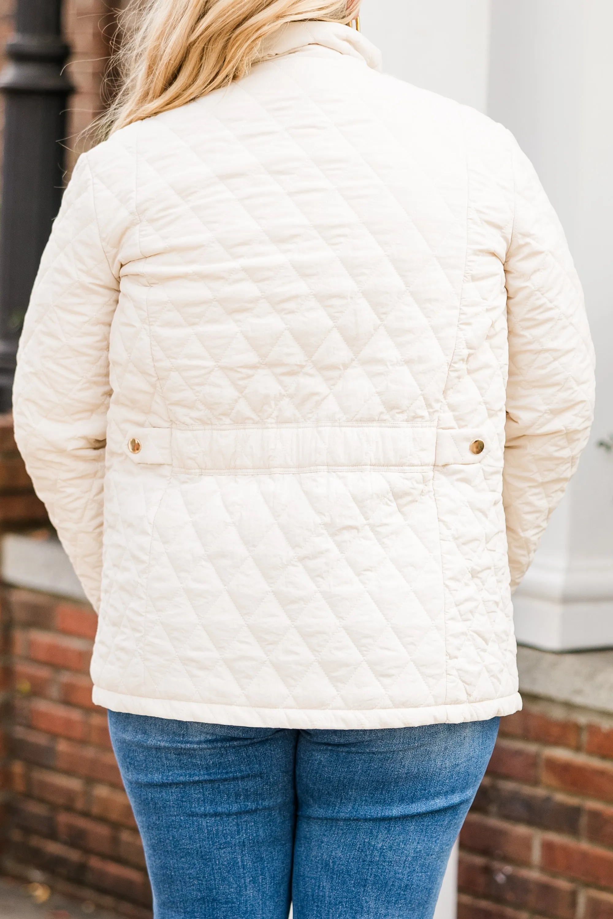 Majestic Motion Jacket, Cream