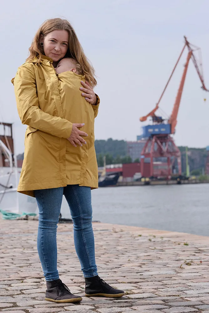 Mamalila Dublin Babywearing Rain Coat - Mustard